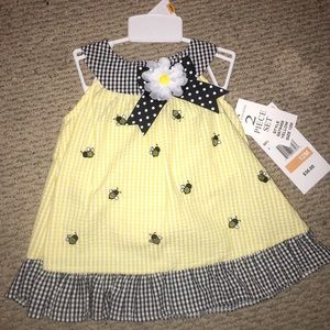 Baby girl 12 month dress NWT